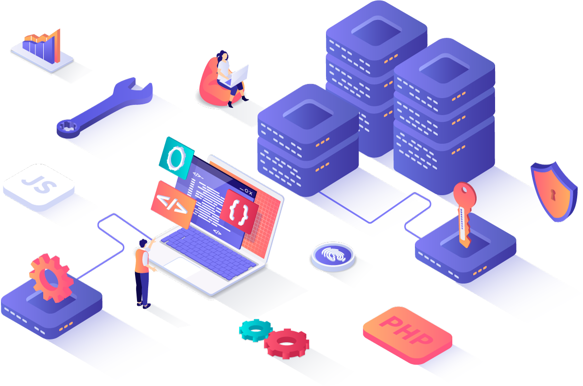 illustration developpement backend